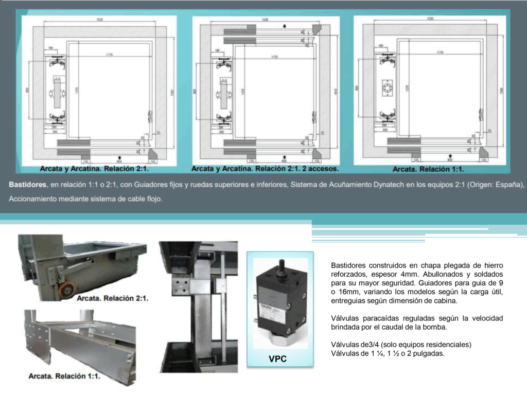 Kits folleto ascensor hidraulico ind lat 5
